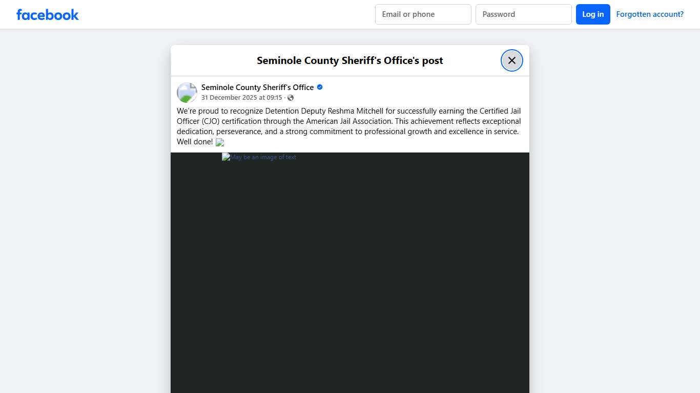 We’re proud to... - Seminole County Sheriff's Office | Facebook